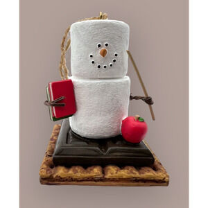Midwest Cannon Falls Smores Teacher With Apple Books Education Gift Ornament